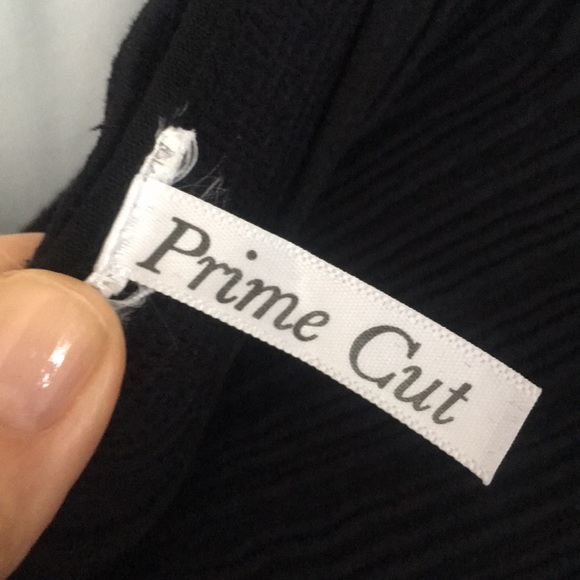 Little Black Rushed Dress - Picture 4 of 4